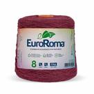 Barbante Colorido EuroRoma 8 Fios 1kg 762m - Fio Sustentável para Crochê, Tricô, Tapetes e Artesanato