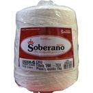 Barbante Cru Soberano Cone de 1 Kilo Fio Espessura N 2, 3, 4, 6, 8, 10, 12 e 14 para Crochê, Tricô e Artesanato