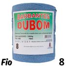 Barbante Dubom Azul Atlântico - 1 Kg - Fio 8 - 780m Barbante Dubom Azul Atlântico - 1 Kg - Fio 8 - 780m