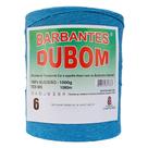Barbante Dubom Azul Turquesa - 1 Kg - Fio 6