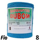 Barbante Dubom Azul Turquesa - 1 Kg - Fio 8 Barbante Dubom Azul Turquesa - 1 Kg - Fio 8