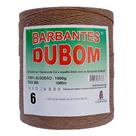 Barbante Dubom Castanho - 1 Kg - Fio 6