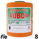 Barbante Dubom Cenoura - 1 Kg - Fio 8 - 780m Barbante Dubom Cenoura - 1 Kg - Fio 8 - 780m