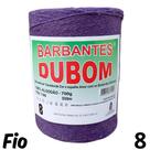 Barbante Dubom Orquídea Roxa - 700Gr - Fio 8 - 550m