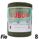 Barbante Dubom Verde Oliva - 1 Kg - Fio 8 - 780m