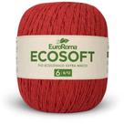Barbante Ecosoft 8/12 422G 452M Vermelho 1000 Euroroma