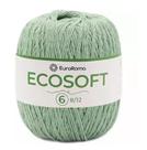BARBANTE ECOSOFT EUROROMA 6 8/12 422 GR COR 809 ALECRIM - Fio de Algodão Sustentável