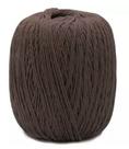 Barbante Ecosoft EuroRoma 6 812 422g Cor 1100 Marrom - Fio Ecológico