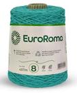 Barbante EuroRoma 600g Fio 8 Cor 810 Verde Água Escuro 457 Metros