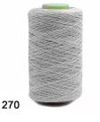 Barbante EuroRoma Big Cone Fio 6 1,800 kg Cor 270 Cinza