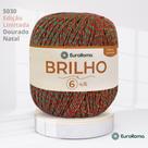Barbante EuroRoma Brilho Natal com Ouro 5030 n6 400g