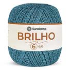 Barbante EuroRoma Brilho Prata 400g