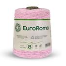 Barbante euroroma colorido 08 fios cor 510 rosa bebê unidade
