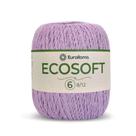 Barbante euroroma ecosoft 06 fios cor 600 lilás claro unidade Barbante euroroma ecosoft 06 fios cor 600 lilás claro unidade