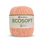 Barbante euroroma ecosoft 06 fios cor 700 salmão unidade