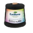 Barbante euroroma fio 6 1 kg cor 250 preto 1016 metros