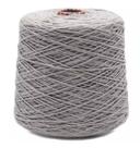 Barbante EuroRoma Fio 6 1kg Cor 270 Cinza - Ideal para Crochê e Tricô