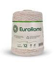 Barbante Euroroma Nº12 Cru Fio 12 Crochê Tricô Artesanato