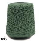 Barbante fio 8 600 gr cor 805 verde militar euroroma 457 metros