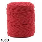 Barbante Spesso 1 kg 4x24 Fios Vermelho EuroRoma