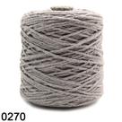 Barbante Spesso EuroRoma 1 kg 4x24 Fios Cor 270 Cinza