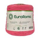 Barbante Têxtil Nº6 Cores EuroRoma 1kg 1016m - Unidade -