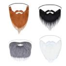 Barbas falsas SUNTRADE, bigode engraçado para festa de Halloween, 4 unidades