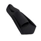 Barbatanas de treinamento de natação arena Powerfin Hook preto/prata 7.5-8.5
