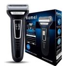 Barbeador Aparador Kemei 3 Em 1 Nariz Barba Corpo Km-6558