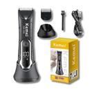 Barbeador Aparador Kemei KM1845 Recarregável IPX7 À Prova DÁgua Barbeador Aparador Kemei KM1845 Recarregável IPX7 À Prova DÁgua