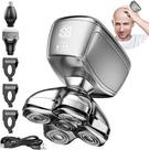 Barbeador de cabeça careca kensen 6 em 1 magnético IPX6 atualizado à prova d'água