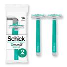 Barbeador descartável Schick Xtreme 2 Sensitive para homens 72 unidades