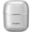 Barbeador Elétrico Gaabor USB Recarregável Portátil Prata