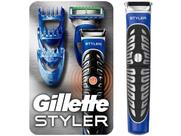Barbeador Elétrico Gillette Styler Seco e Molhado - 3 em 1