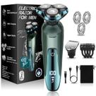 Barbeador Elétrico Handsomeface à Prova d'Água - com Tela LED