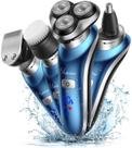Barbeador elétrico Hatteker 4 em 1 para homens sem fio recarregável