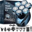 Barbeador Elétrico Huinnethrey 5 em 1 para Homens - Aparador de Pelos Atualizado Barbeador Elétrico Huinnethrey 5 em 1 para Homens - Aparador de Pelos Atualizado