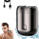 Barbeador elétrico Mini Dual-Head Upgrade Pocket Shaver Grey Barbeador elétrico Mini Dual-Head Upgrade Pocket Shaver Grey