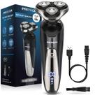 Barbeador Elétrico PRITECH Recarregável e à Prova D'Água - Para Homens