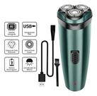 Barbeador Elétrico Recarregável 2 em 1 Daling Compacto Precisão Sem Irritação Bivolt USB