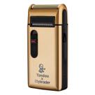 Barbeador Elétrico Styleader Retro Dourado para Homens - Com Aparador de Barba