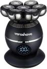 Barbeador Elétrico Veroshave 7 Lâminas - Sem Fio para Homens - Cabeça Careca