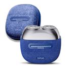Barbeador elétrico XXVYOBET Mini Portable IPX7 impermeável azul