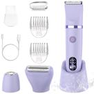 Barbeador elétrico Zivelier 3 em 1 IPX7 à prova d'água para mulheres