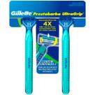 Barbeador presto ultragrip cab movel cartela c/ 2 (verde)