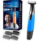 Barbeador profissional Elétrico recarregável Prova Dágua Kemei original, não gruda