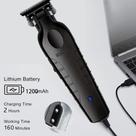 Barbeador Profissional Zero Gap Kemei KM2299 Sem Fio Bateria 180 Minutos