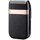 Barbeador Shaver Premium Elétrico Sem Fio 2 Lâminas Preto