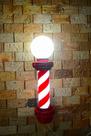 Barber pole 75cm com globo vermelho bivolt megan Barber pole 75cm com globo vermelho bivolt megan
