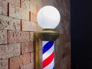 Barber Pole 75cm Dourado Bivolt Megan Barber Pole 75cm Dourado Bivolt Megan
